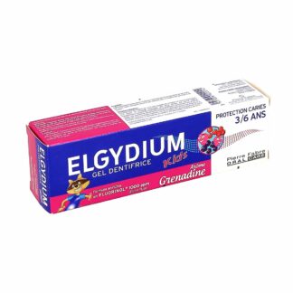 Elgydium Kids Gel Dentifrice Protection Caries 3/6 Ans 50ml