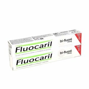 Fluocaril Dentifrice Blancheur Bi-Fluoré Lot de 2x75 ml