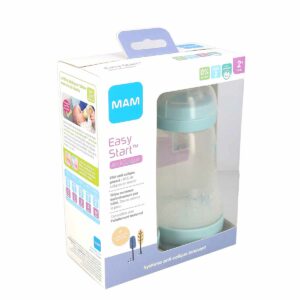 MAM Easy Start 2 Biberons Anti-Colique Couleurs de la Nature 260ml 2 Mois et + Débit 2