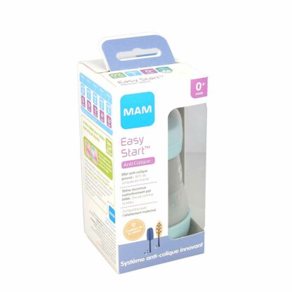 MAM Easy Start Biberon Anti-Colique Couleurs de la Nature 160ml 0 Mois et + Débit 1