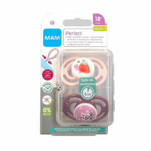 MAM Perfect Sucette silicone +18 Mois Lot de 2