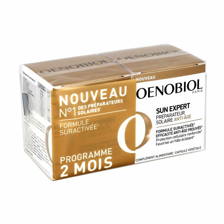 Oenobiol Sun Expert Préparateur Solaire Anti-Âge Lot de 2x30 Capsules