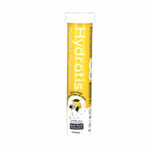 Hydratis Solution d'Hydratation 20 Pastilles Effervescentes - Arôme Citron Fleur de Sureau