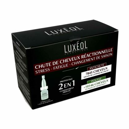 Luxéol Chute de Cheveux Réactionnelle 14 Fioles