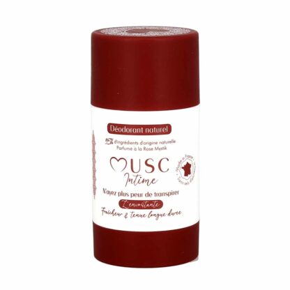 Musc Intime Déodorant Naturel Rose Mystik 50g