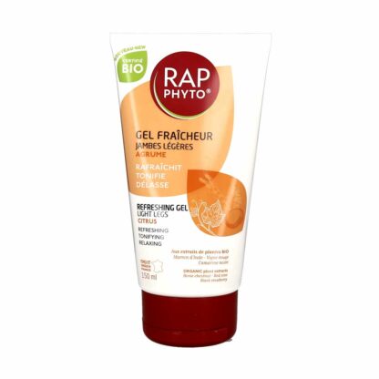 Rap Phyto Gel Fraîcheur Jambes Légères Agrume Bio 150ml