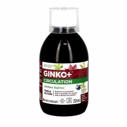 Recordati Ginko+ Circulation Jambes lourdes - 250ml