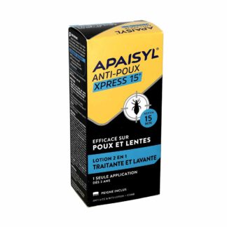 Apaisyl Anti-Poux Xpress 15 minutes