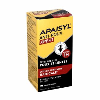 Apaisyl Xpert 100% Radical Poux et Lentes 100ml