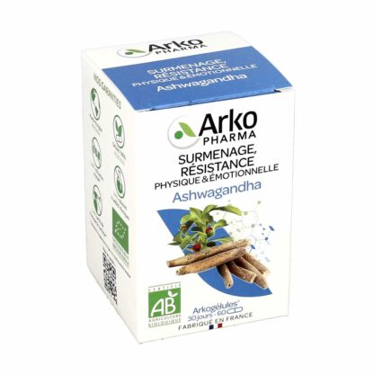 Arkopharma Arkogélules Ashwagandha Bio 60 Gélules