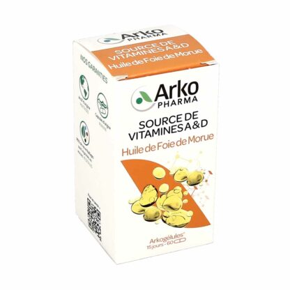 Arkopharma Arkogélules Huile de Foie de Morue 60 Capsules