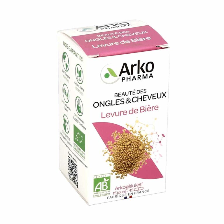 Arkopharma Arkogélules Levure de Bière Bio 45 Gélules