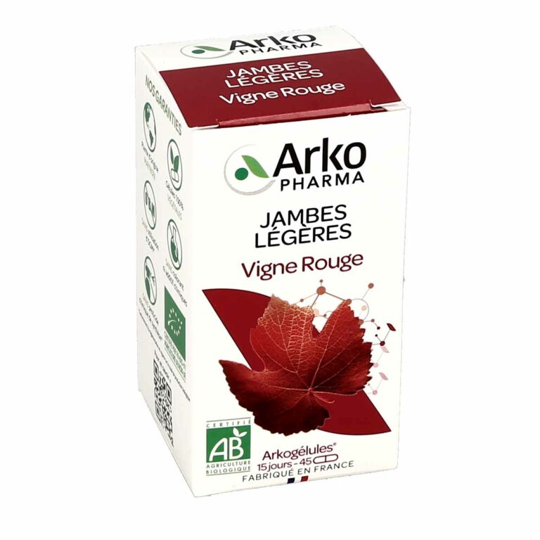 Arkopharma Arkogélules Vigne Rouge Bio 45 Gélules