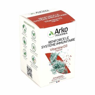 Arkopharma Arkogélules Vitamine D3 Végétale 90 Gélules