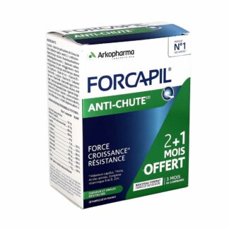 Arkopharma Forcapil Anti-Chute Lot de 3 x 30 Comprimés