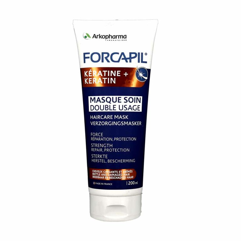 Arkopharma Forcapil Kératine + Masque Soin Double Usage 200 ml