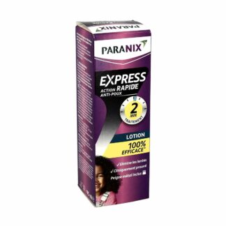 Paranix Express Lotion anti-poux 95ml + Peigne métal inclus