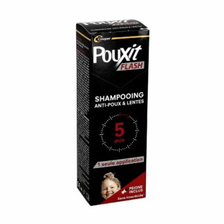 Pouxit Flash Shampoing anti-poux et lentes 100ml