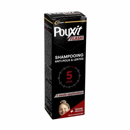 Pouxit Flash Shampoing anti-poux et lentes 100ml