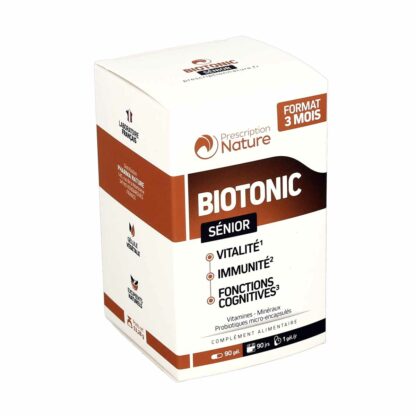 Prescription Nature Biotonic Sénior 90 Gélules