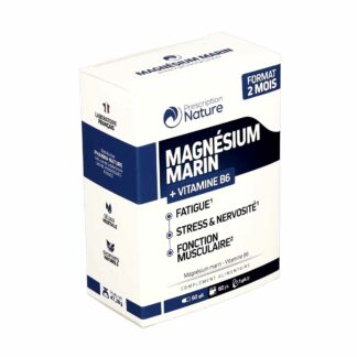 Prescription nature magnésium marin 60 gélules