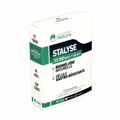 Prescription nature Stalyse 30 Gélules