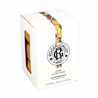 Roger Gallet Savons Bienfaisants Bois D'orange Coffret 3x100g