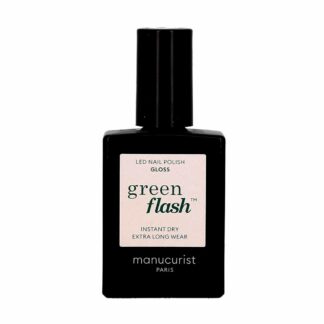 SEMI-PERMANENT LED GREEN FLASH - 15 ML - Gloss