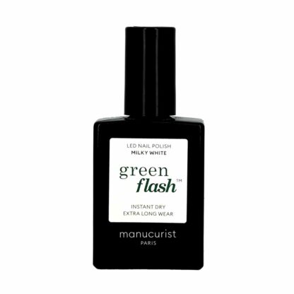 SEMI-PERMANENT LED GREEN FLASH - 15 ML - Milky White