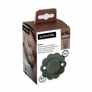 Suavinex Wonder Réversible Hedge Vert 6-18m Sucette en Silicone