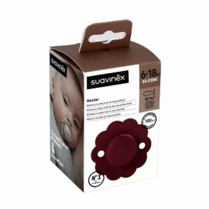 Suavinex Wonder Réversible Viva Magenta 6-18m Sucette en Silicone