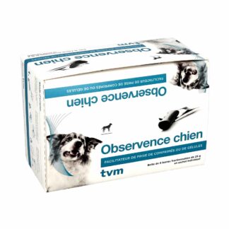 TVM OBSERVENCE CHIEN Barres Appétentes Fractionnables 6x 25g - Dissimulation de Comprimé pour Faciliter la Prise