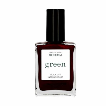 VERNIS À ONGLES GREEN - 15 ML - Red Hibiscus