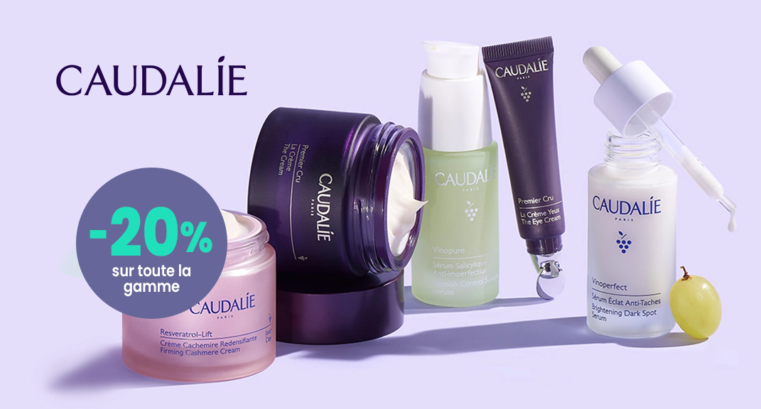 Offre exclusive CAUDALIE : -20 % de pureté naturelle