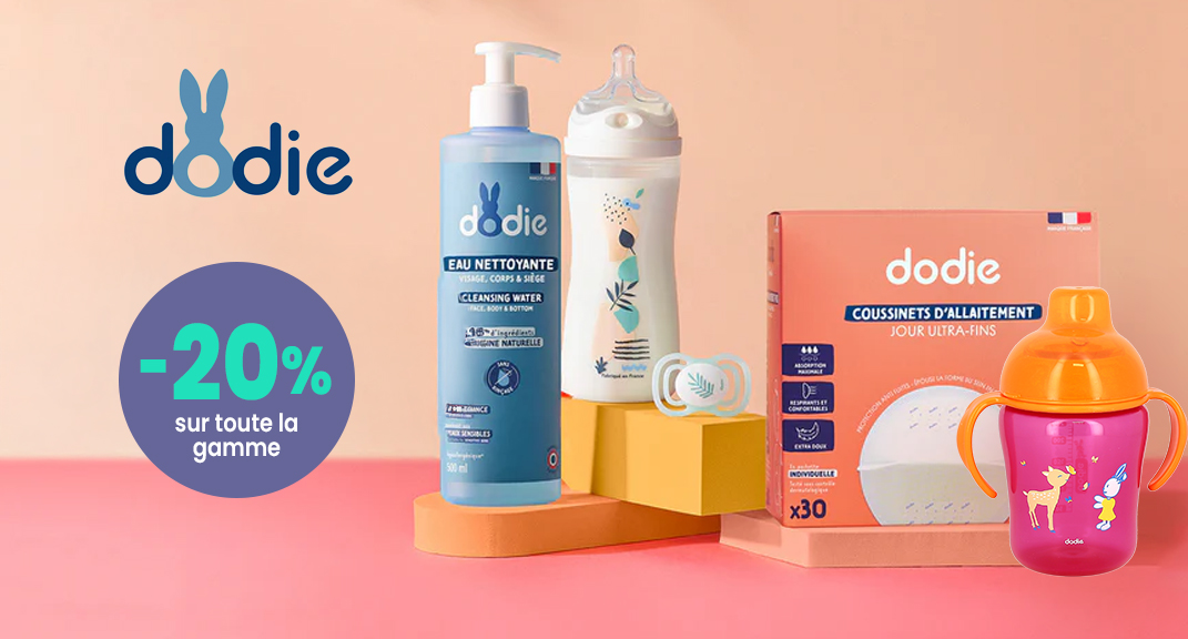 Dodie – Pour les petits, les prix tout doux