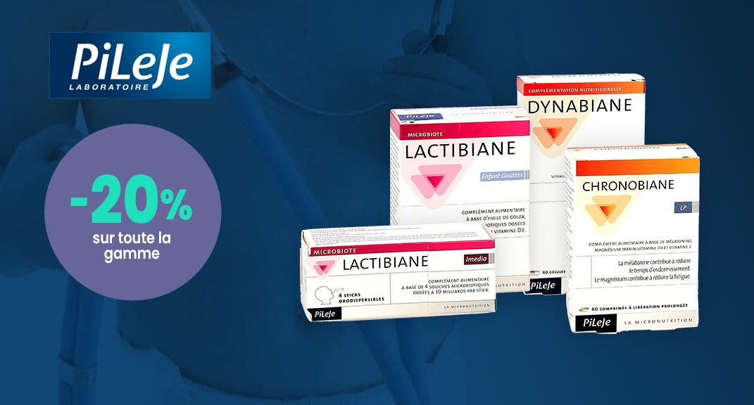-20% sur la gamme Pileje : Prenez soin de votre santé naturellement !