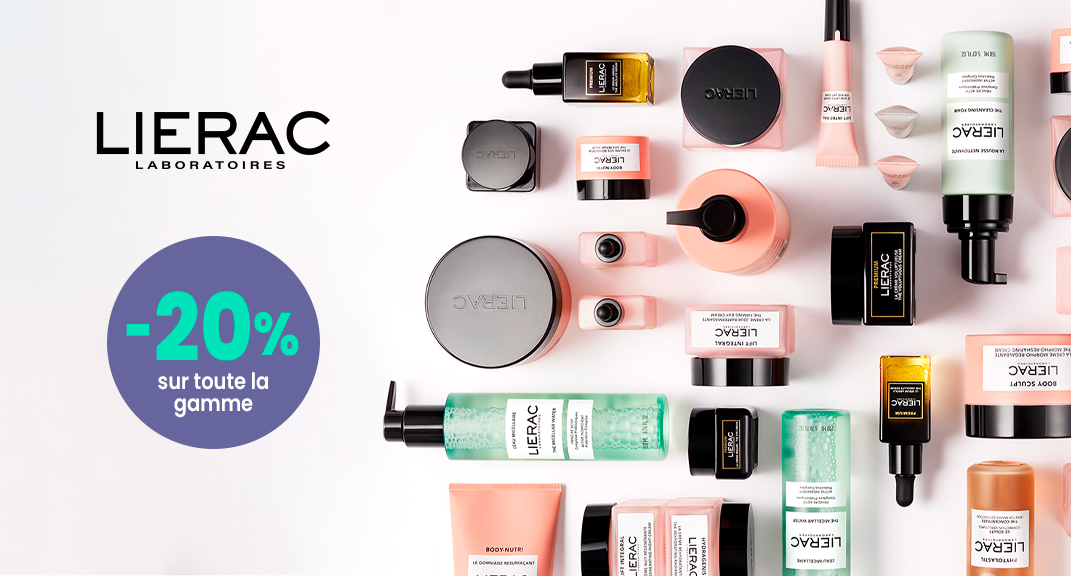-20% sur l’anti-âge d’exception avec Lierac