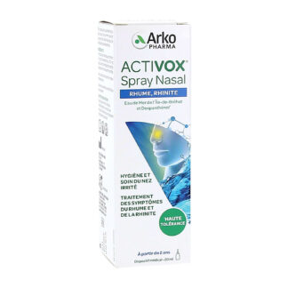 Activox Spray Nasal Rhume et Rhinite