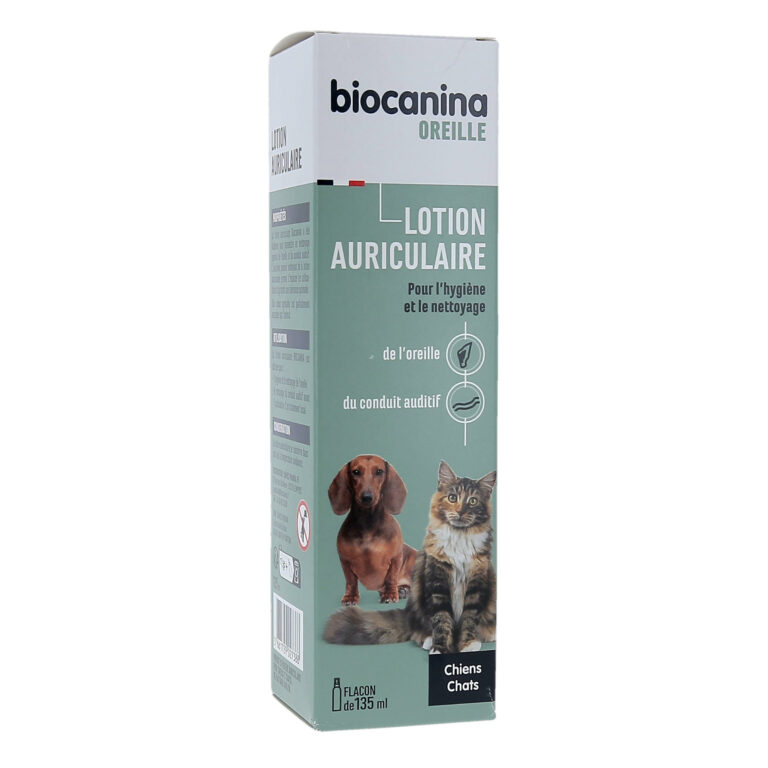Biocanina Lotion Auriculaire pour chiens et chats
