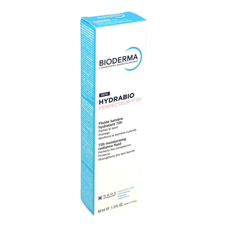 Bioderma Hydrabio Perfecteur Fluide Lumière Hydratant 72H SPF30