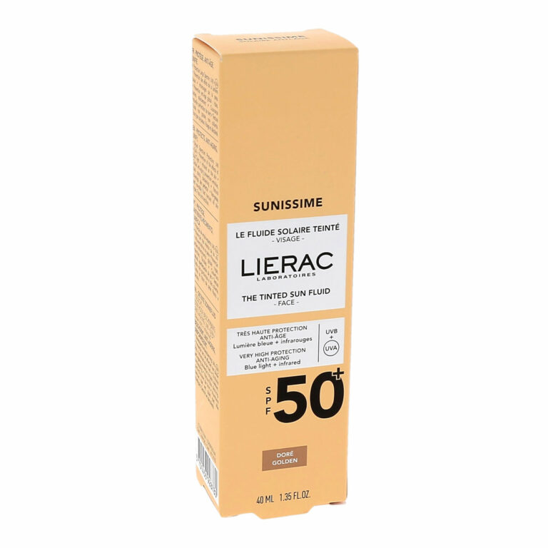 Lierac Sunissime Fluide Solaire Teinté Doré SPF50+