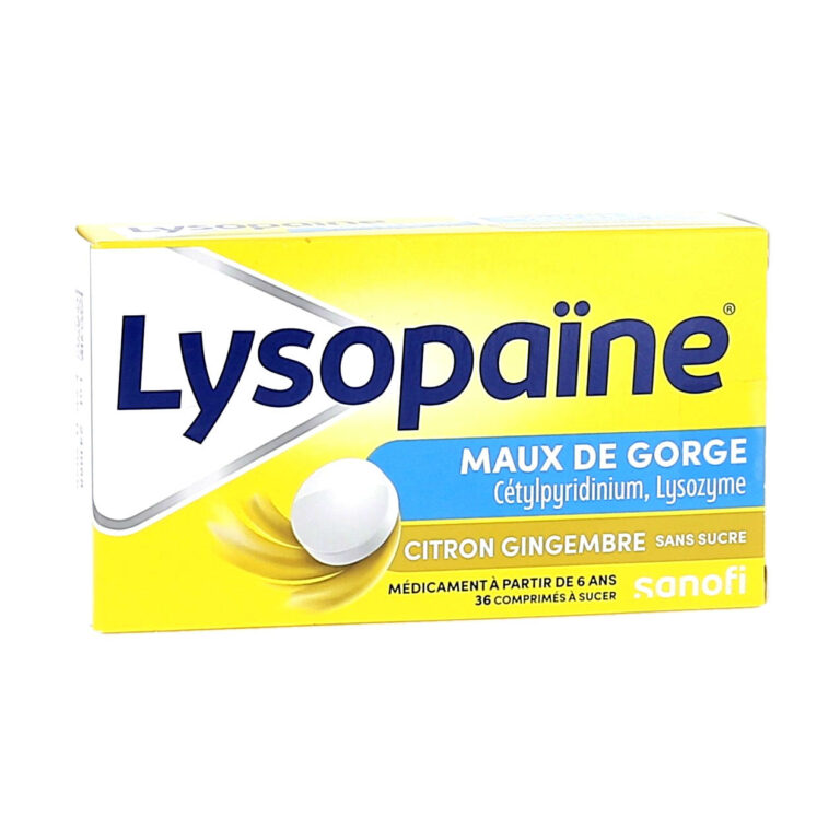 Lysopaïne Maux de Gorge