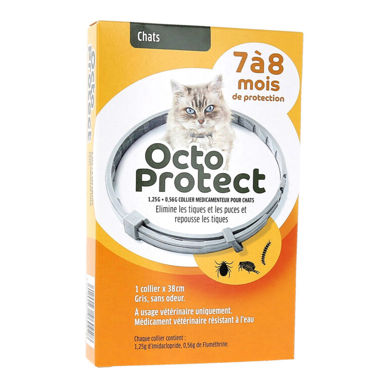 OctoProtect Chats 7 à 8 mois de protection