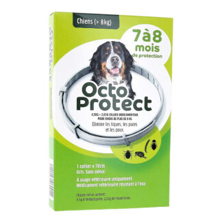 OctoProtect Grands Chiens (poids supérieur à 8Kg) 7 à 8 mois de protection