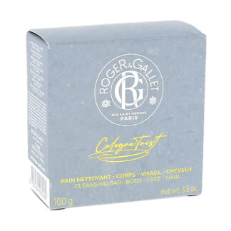 Roger&Gallet Cologne Twist Pain Nettoyant corps/visage/cheveux de 100g
