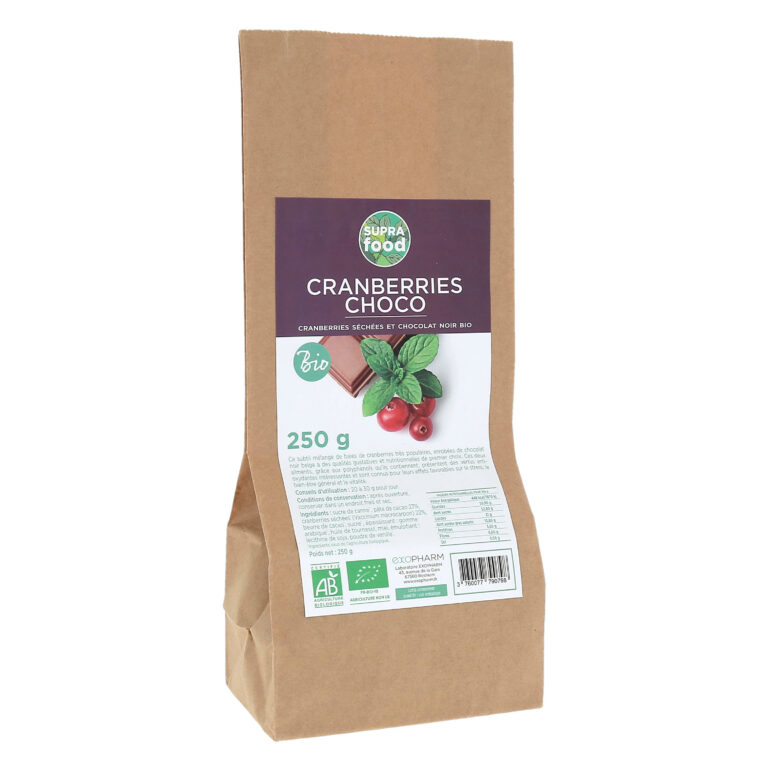 Supra Food Cranberries-Choco Bio
