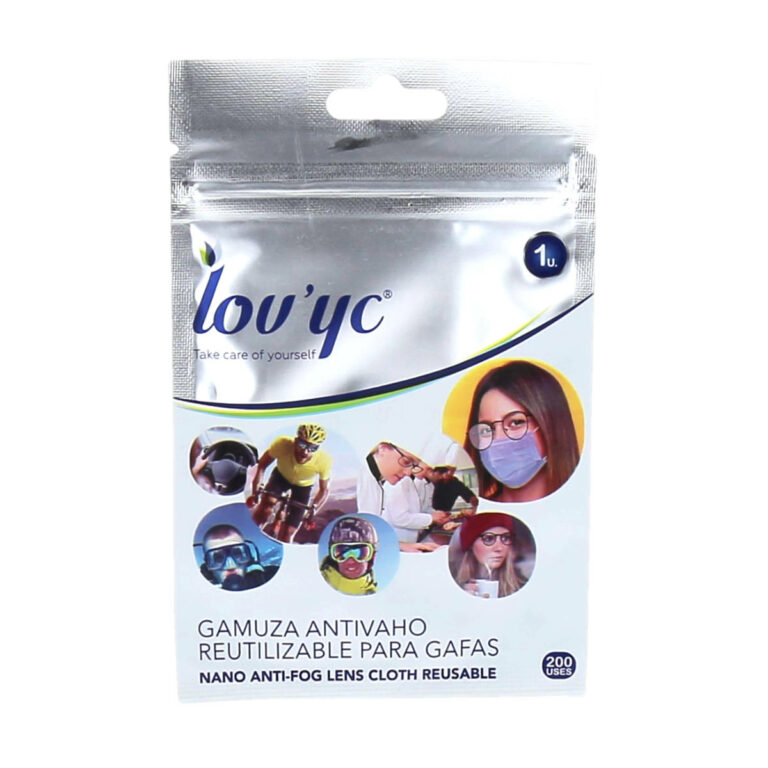 Lov'yc Chiffonnette anti-buée réutilisable 200 fois environ