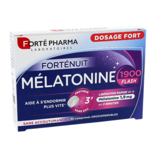 Forté Nuit Mélatonine 1900 Flash