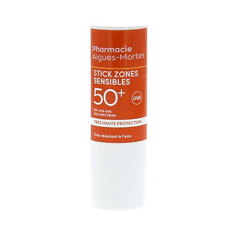 Pharmacie Aigues-Mortes Stick Zones Sensibles SPF50+