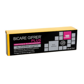 Bicare Plus Gifrer Dentifrice Blanchissant au charbon végétal
